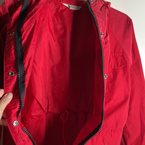 REI Recreational Equipment Inc, Rain Jacket Red Womens L - Picture 5 of 5